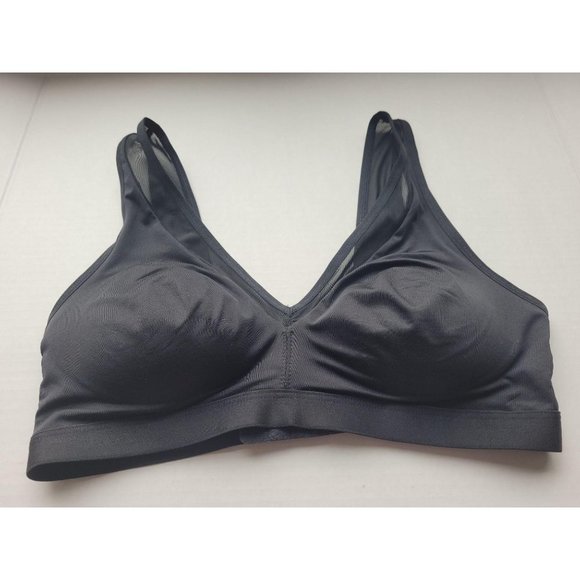 Simply Perfect by Warner's Wirefree Bra Black M - Picture 3 of 8